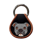 Staffy Keychain