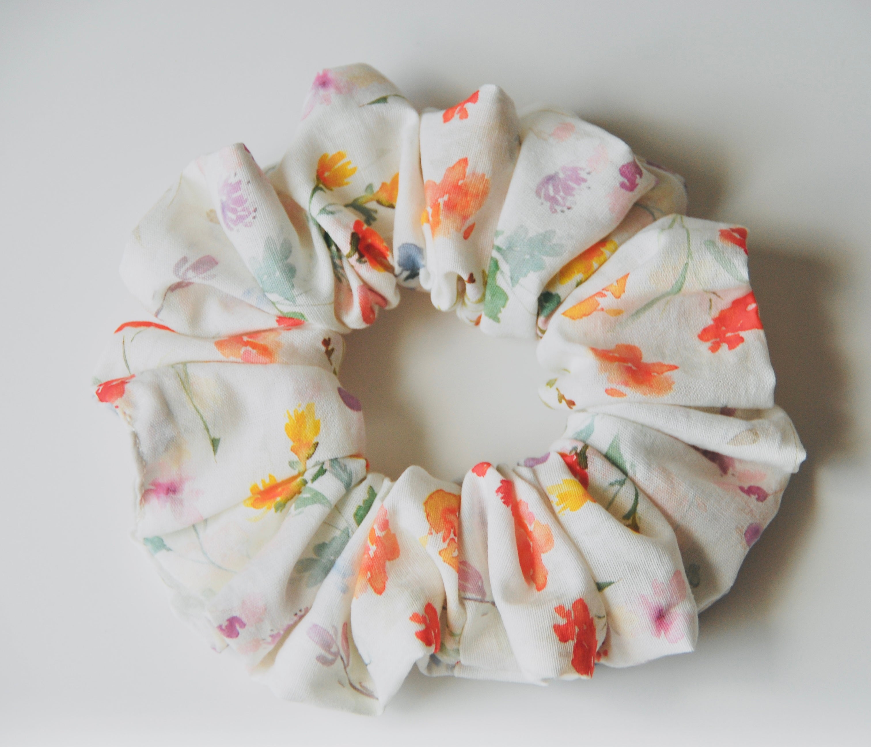 DSC_0568 Cotton Scrunchie – Handmade with Love - Image 1