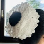 Four-Layer Lace Scrunchie - Image 3