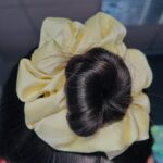 Buttercup Set – 2 Satin Scrunchies - Image 3